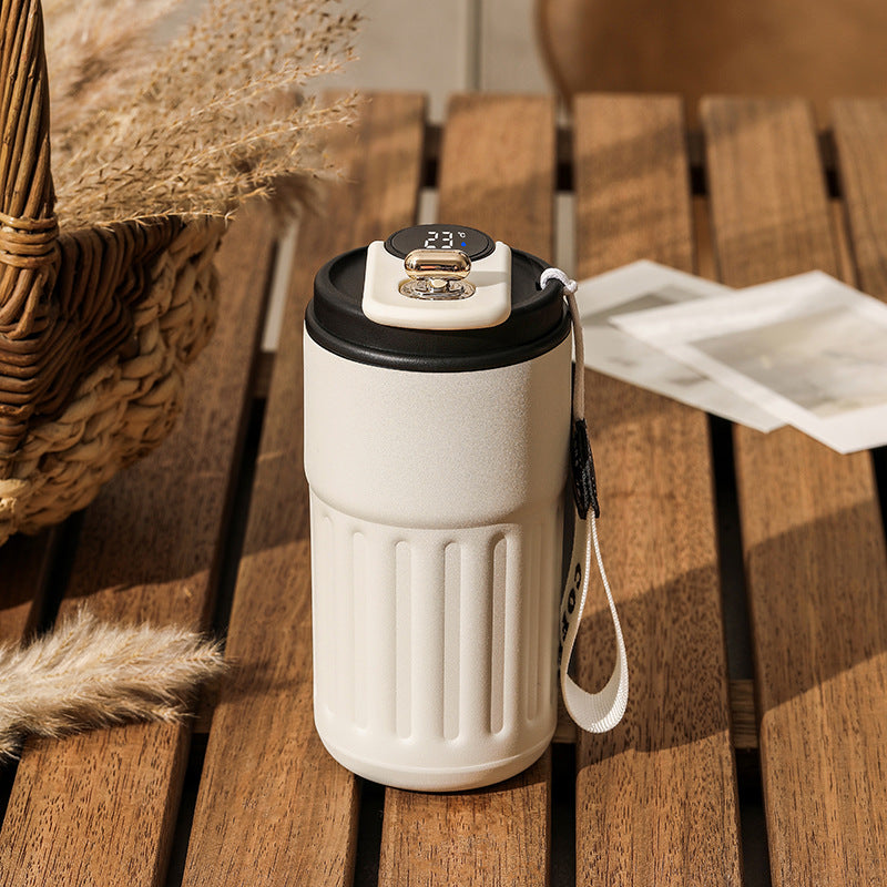 SipSense Thermosbeker – Geniet van Elk Moment, Precies Op Temperatuur