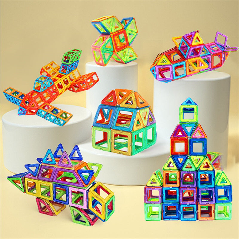 Bouwen met Verbeelding – Magnetische Creatieblokken