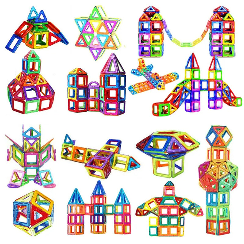 Bouwen met Verbeelding – Magnetische Creatieblokken