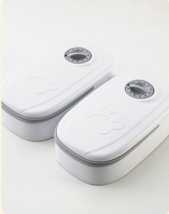 CalmFeast Voerdispenser – Rust, Regelmaat & Zorg zonder Gedo