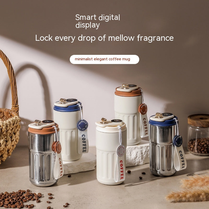 SipSense Thermosbeker – Geniet van Elk Moment, Precies Op Temperatuur