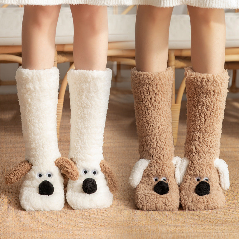 PawLove Huis­sokken – Warme Knuffelsokken voor Mama & Dochter