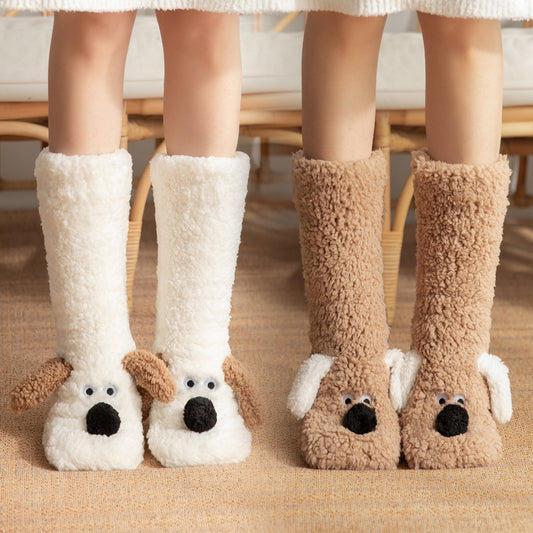 PawLove Huis­sokken – Warme Knuffelsokken voor Mama & Dochter