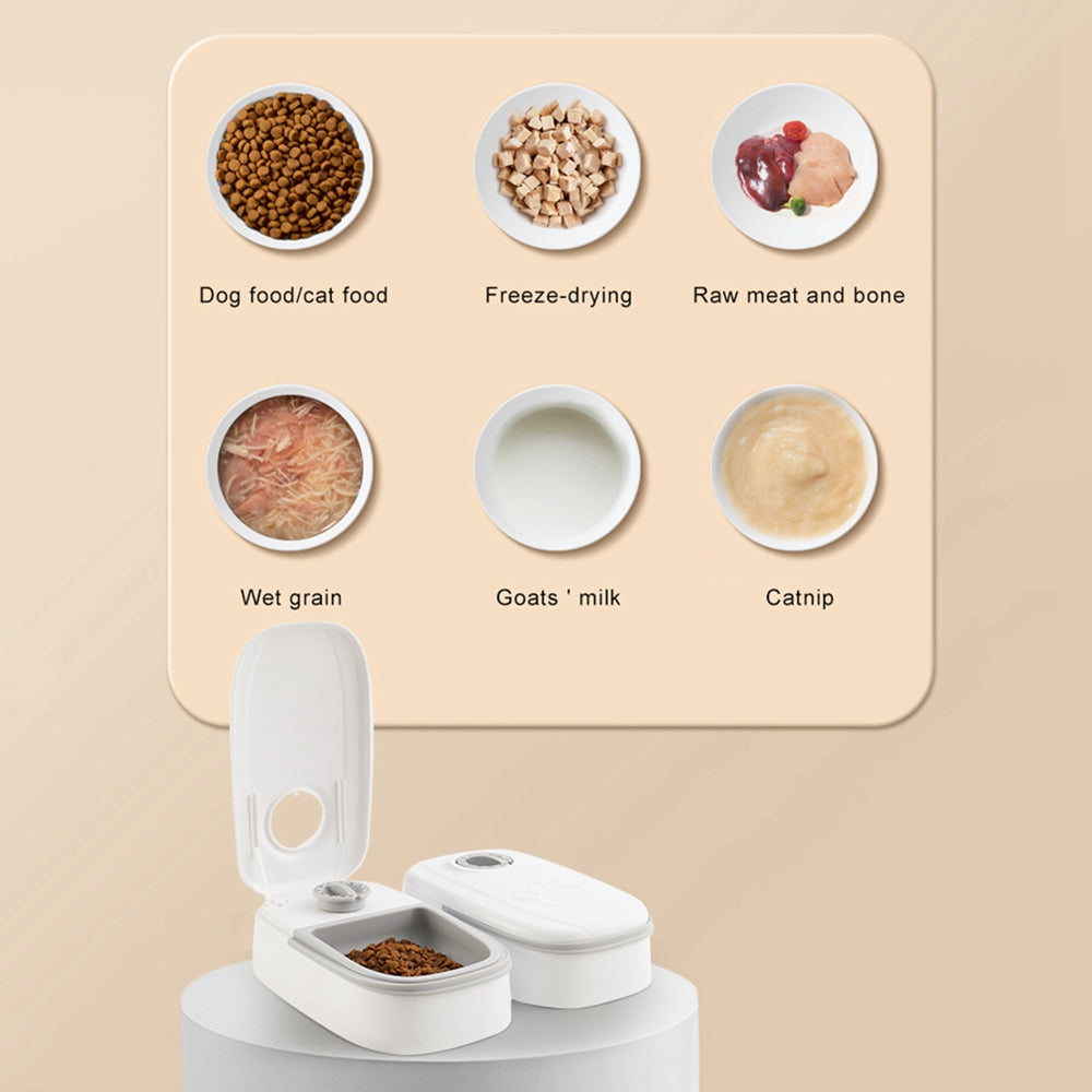 CalmFeast Voerdispenser – Rust, Regelmaat & Zorg zonder Gedo
