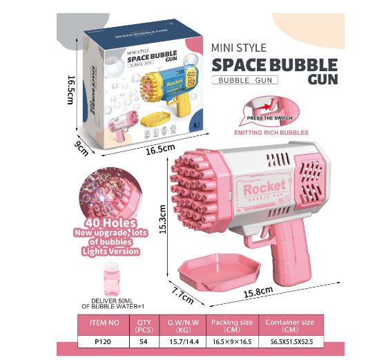 Bubble Gun Rocket 69 Duizend Bubbels, Eén Grote Lach