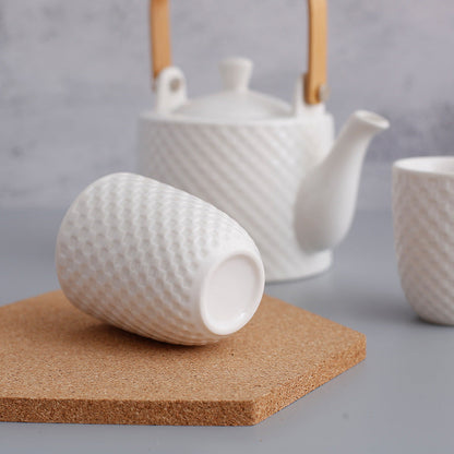 Moderne Japanse Keramische Theeset – Theepot met Kopjes & Infuser