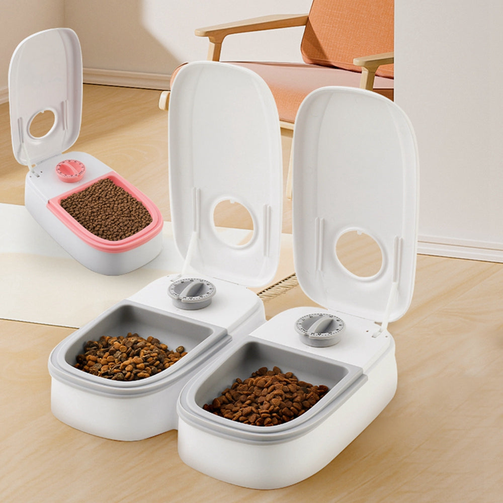 CalmFeast Voerdispenser – Rust, Regelmaat & Zorg zonder Gedo