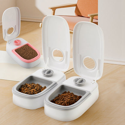 CalmFeast Voerdispenser – Rust, Regelmaat & Zorg zonder Gedo