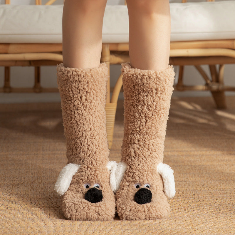 PawLove Huis­sokken – Warme Knuffelsokken voor Mama & Dochter