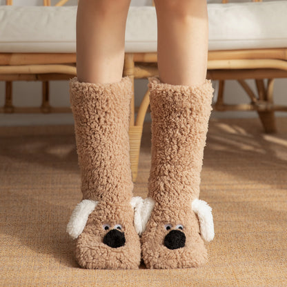 PawLove Huis­sokken – Warme Knuffelsokken voor Mama & Dochter