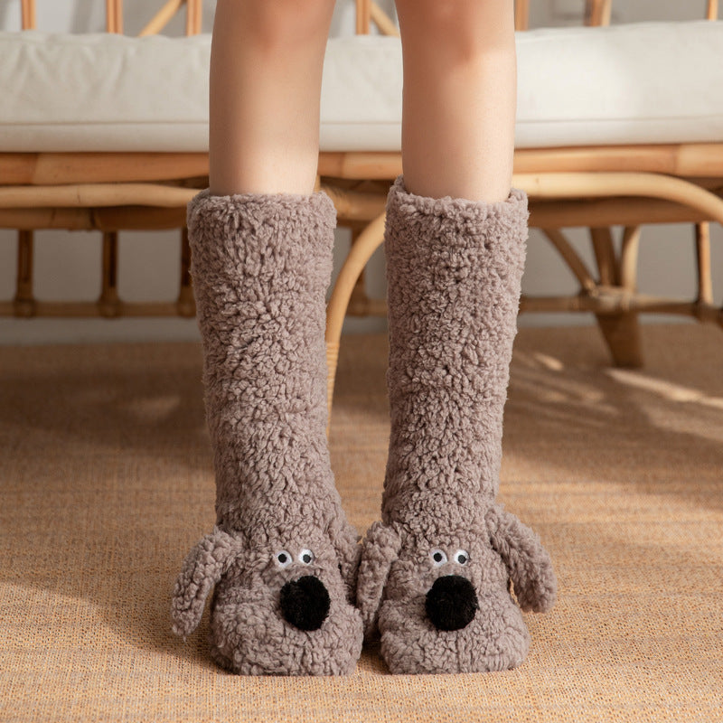PawLove Huis­sokken – Warme Knuffelsokken voor Mama & Dochter