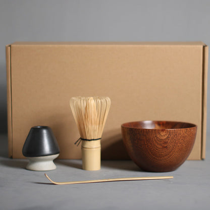 Complete Matcha Theeset – Traditionele Matcha Accessoires met Bamboe Whisk & Matcha Tools