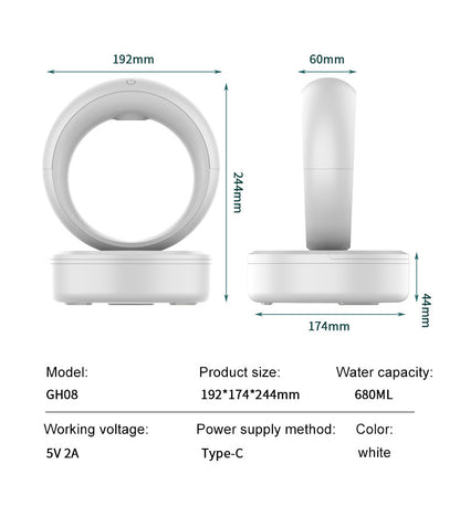 AeriDrop Anti-Gravity Luchtbevochtiger & Aroma Diffuser