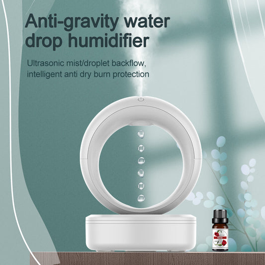 AeriDrop Anti-Gravity Luchtbevochtiger & Aroma Diffuser