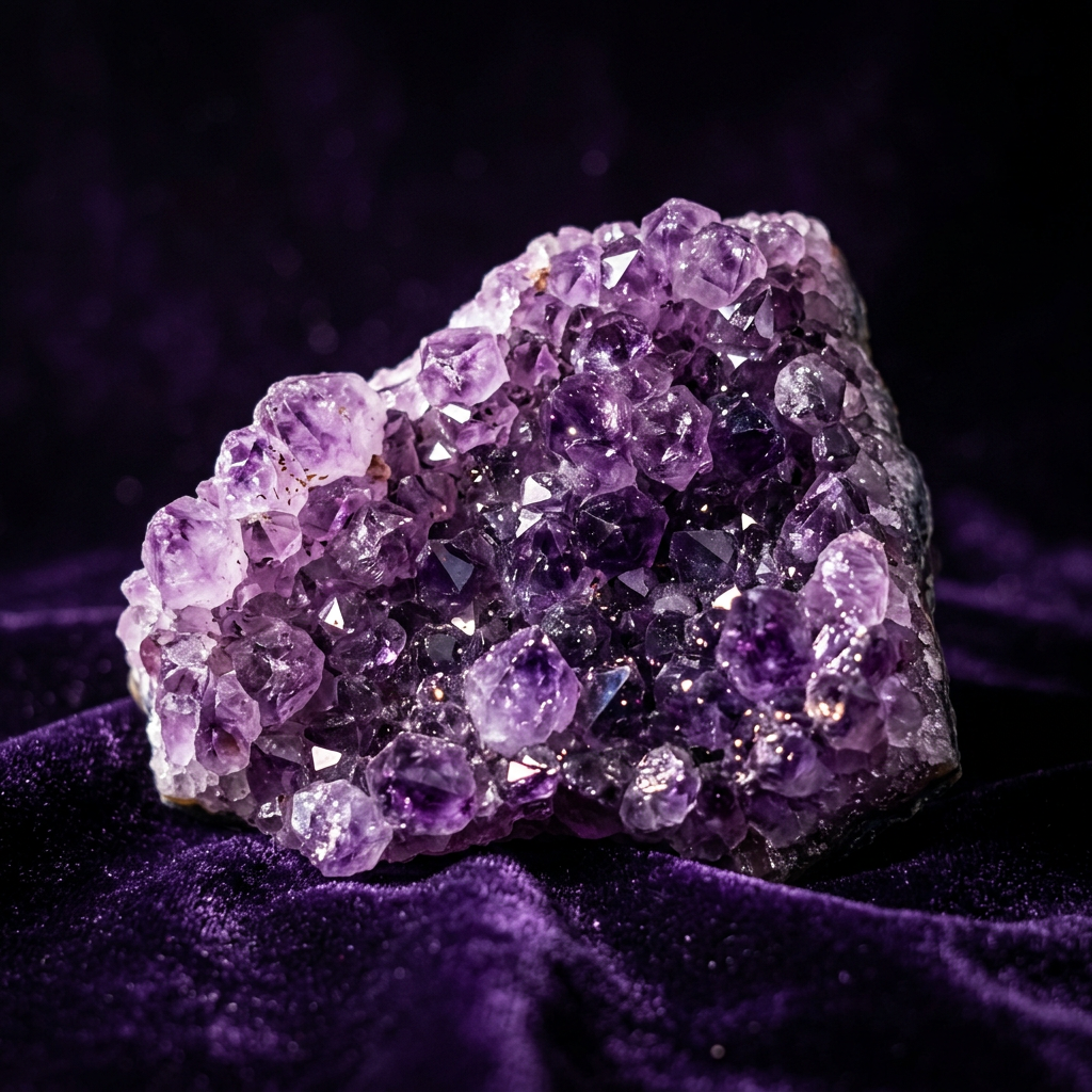 Crystal Waterfles met Amethist -