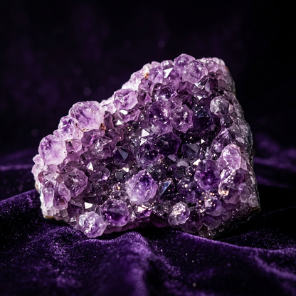 Crystal Waterfles met Amethist -
