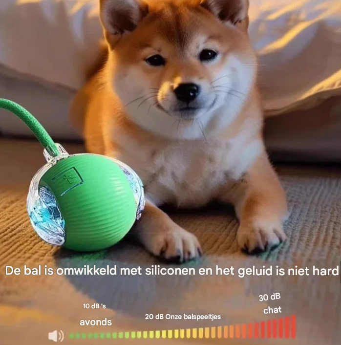 Interactieve Slimme Speelbal voor Katten & Honden