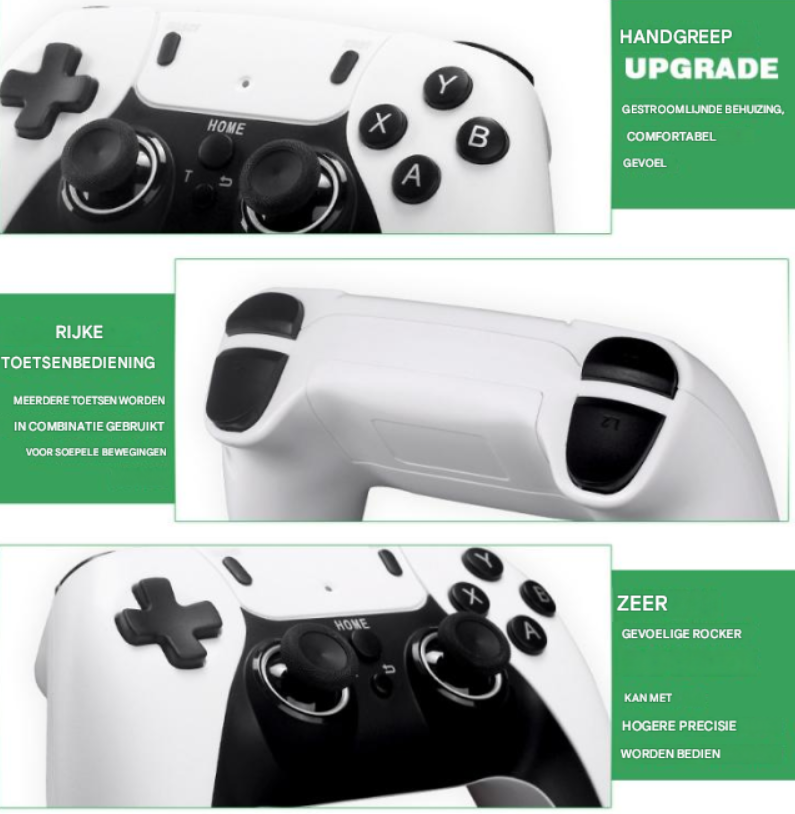 Retro Game Console Stick +40000 Klassieke Spellen & 2 Draadloze Controllers!