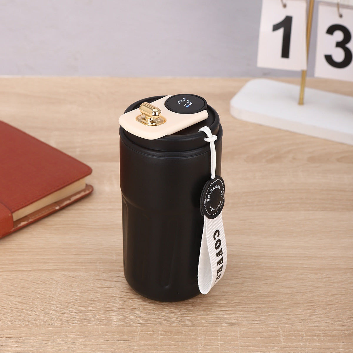 SipSense Thermosbeker – Geniet van Elk Moment, Precies Op Temperatuur