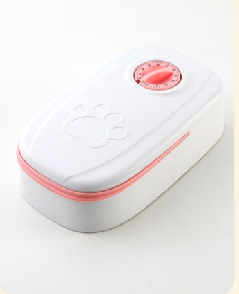 CalmFeast Voerdispenser – Rust, Regelmaat & Zorg zonder Gedo