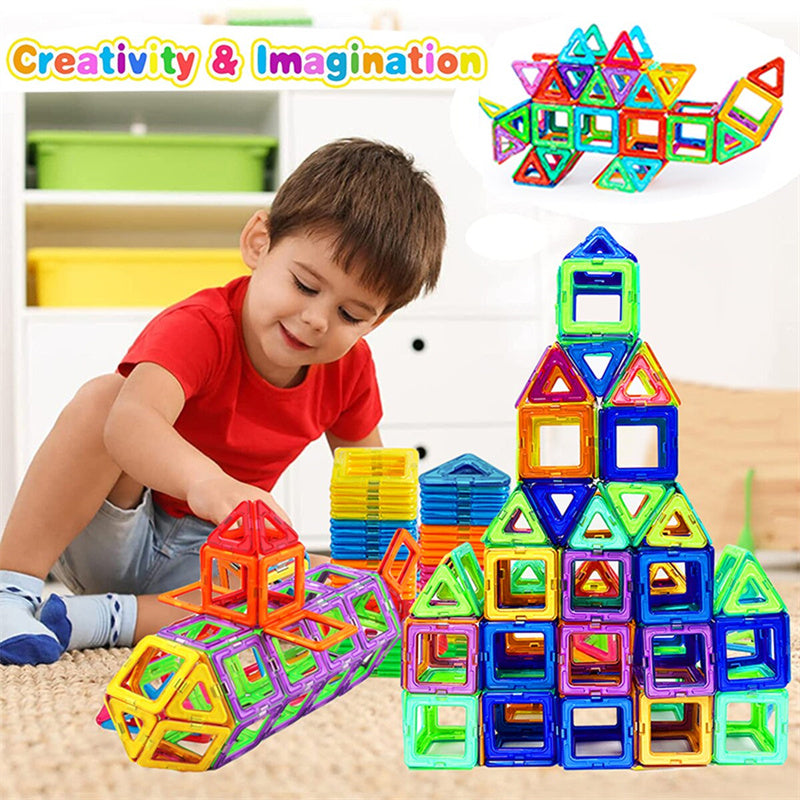 Bouwen met Verbeelding – Magnetische Creatieblokken