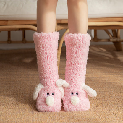 PawLove Huis­sokken – Warme Knuffelsokken voor Mama & Dochter