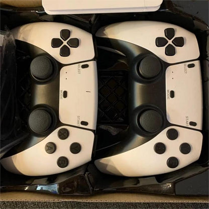 Retro Game Console Stick +40000 Klassieke Spellen & 2 Draadloze Controllers!
