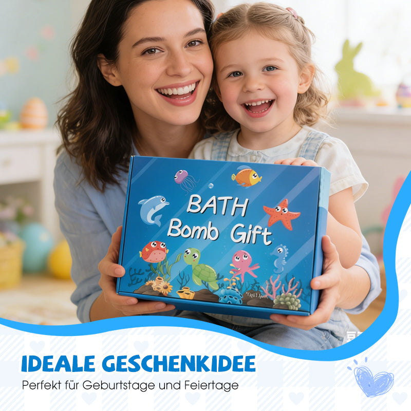 12-delige badbruisbal cadeauset voor kinderen